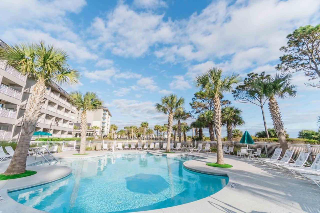 הילטון הד איילנד Stunning Views!!-Oceanfront Villa-Heated Pool-Private Balcony-Tiki Bar-Walk To Coligny Plaza מראה חיצוני תמונה