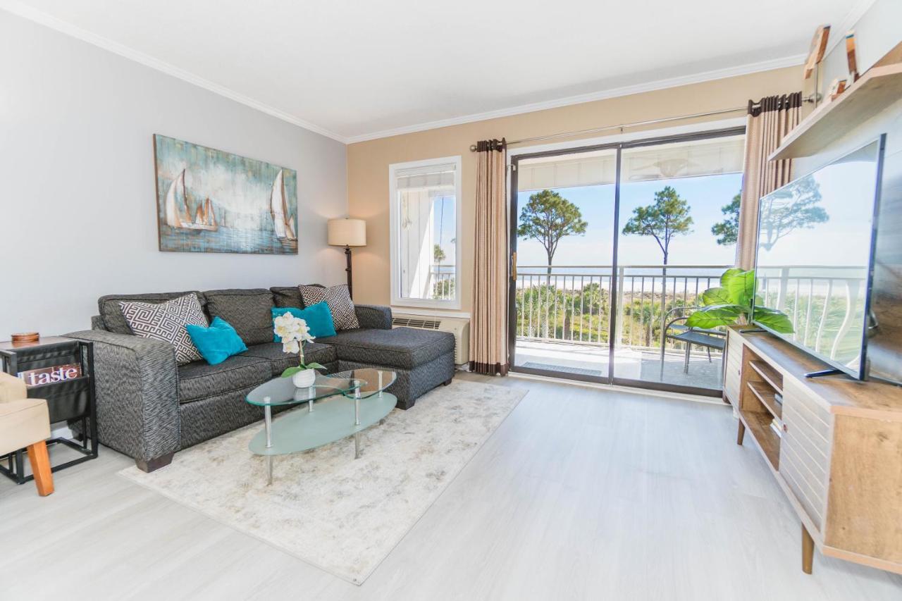 הילטון הד איילנד Stunning Views!!-Oceanfront Villa-Heated Pool-Private Balcony-Tiki Bar-Walk To Coligny Plaza מראה חיצוני תמונה